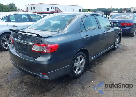 2012 Toyota Corolla S from USA, damaged, VIN 2T1BU4EE3CC906551